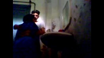 Servant Enjoying Housewife in Potty