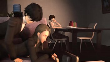 P5 sae nijima gets wildly fucked on the couch