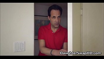 Blonde Teen Fucks Dad's Friend - DaughterSwapHD.com