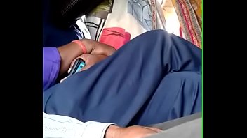 desi housewife groped and rubbed by a lucky chap in bus...she enjoyed it without moving