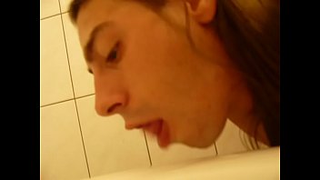 little sub lick bowl of public toilet