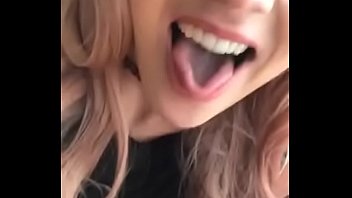 This Pink haired knows how to suck me till I cum in her mouth