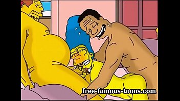 Simpsons  parody hentai hard sex