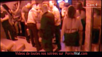 French Hidden cam in a swinger club! part 4