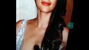 Pooja hegde cum tribute huge massive cumload on her face