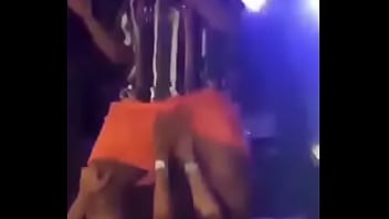 Musician's boner touched and grabbed on stage