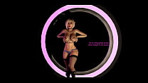 3D VR animation hentai video game  Virt a Mate. A beautiful little buxom elf dances and undresses.