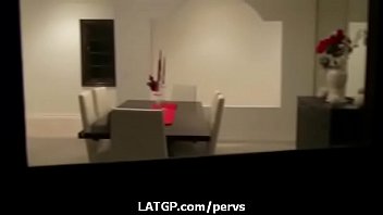 Horny young girlfriend is caught on camera fucking her boyfriend 12